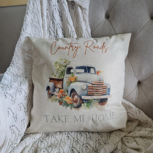 Country Roads Cushion