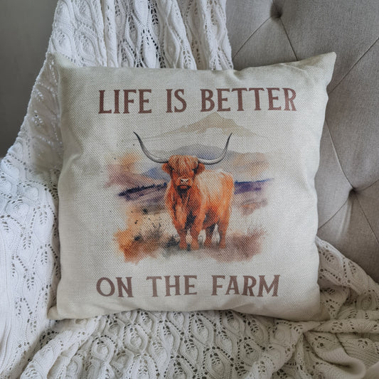 Life on the Farm Cushion