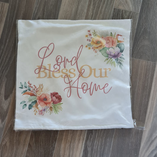 Bless Our Home Cushion Cover