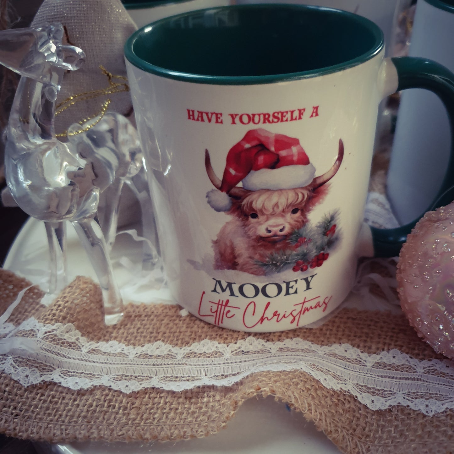 Mooey Little Christmas Mug